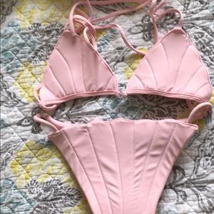 Cute Pink Mermaid Bikini